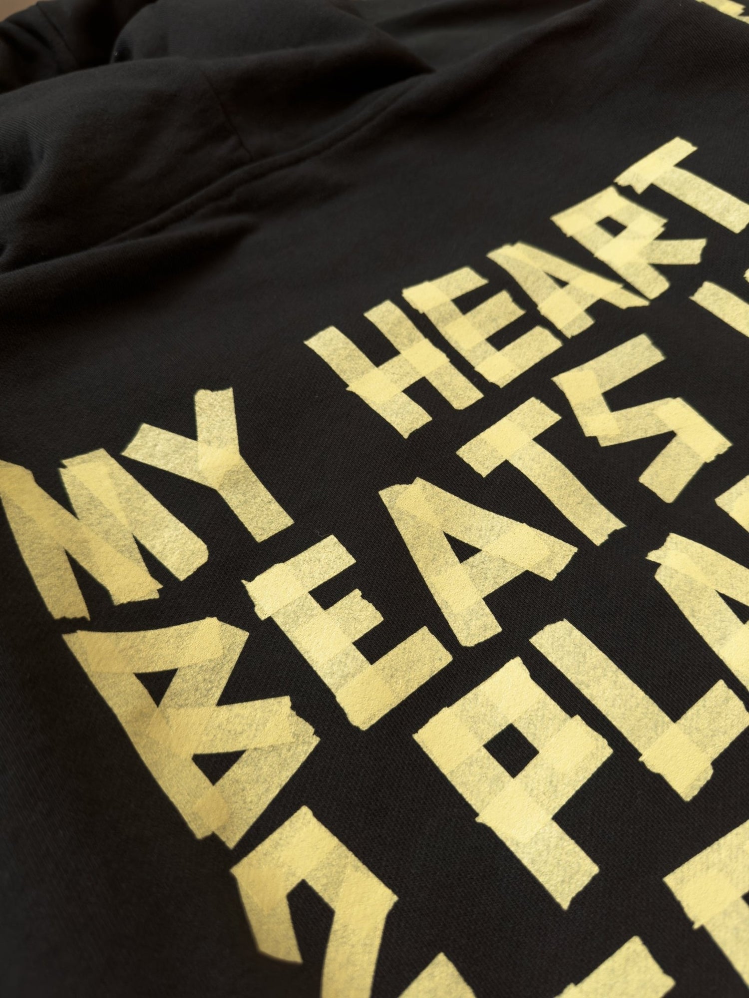 "IN 2 PLACES" ZIPPED HOODIE - ARCHIVE DNZFelpaARCHIVE DNZARCHIVE DNZS