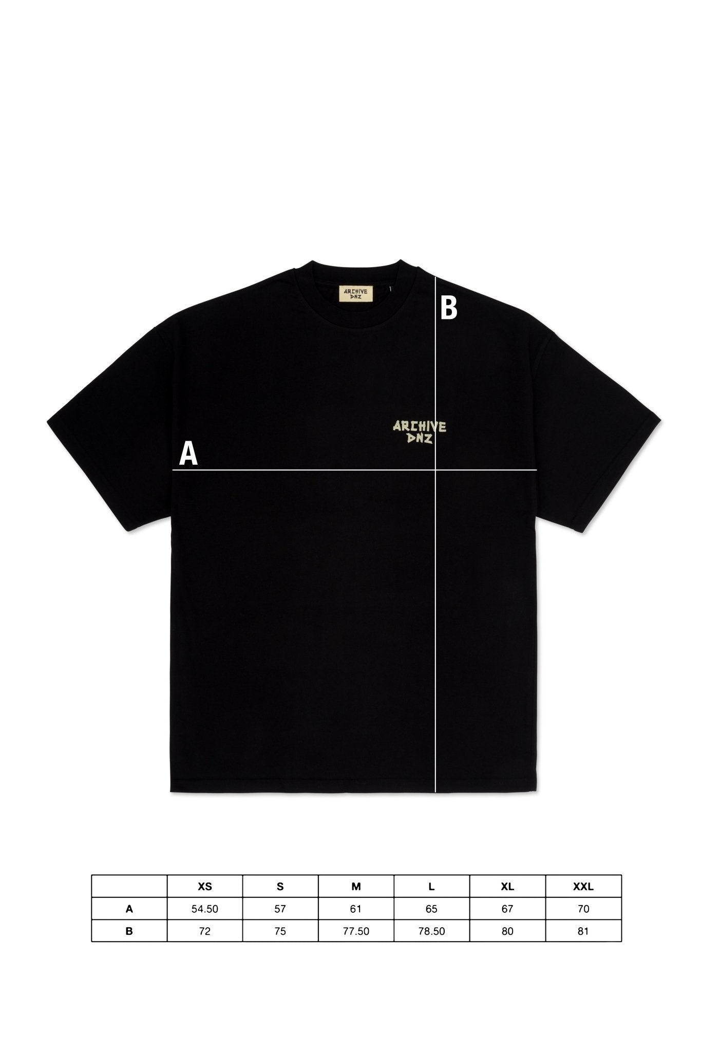 MASKING TAPE T-SHIRT - ARCHIVE DNZT-shirtARCHIVE DNZARCHIVE DNZXS