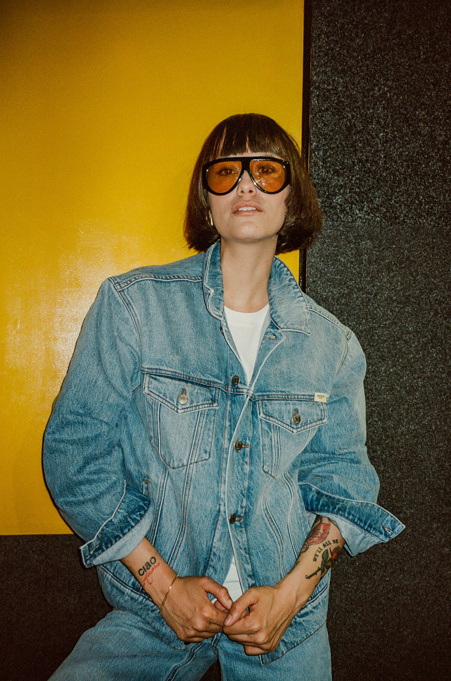 "WHISPER TO THE BLUE DUNE" Denim Jacket Unisex PRE-ORDER