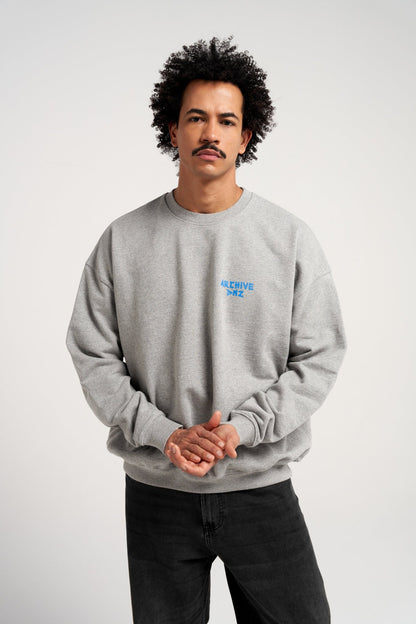 ARCHIVE DNZ LOGO CREWNECK SWEATER - "GIANCARLA" - ARCHIVE DNZFelpaARCHIVE DNZARCHIVE DNZS