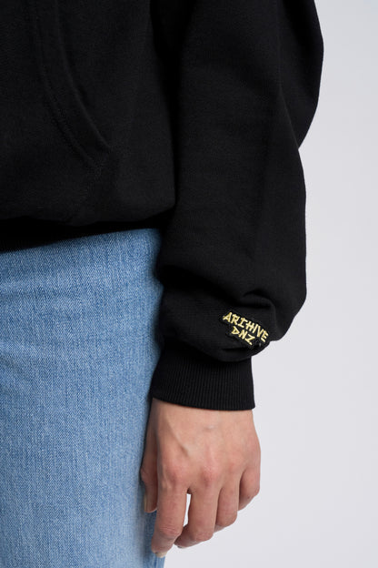 "IN 2 PLACES"  FELPA CAPPUCCIO ZIP