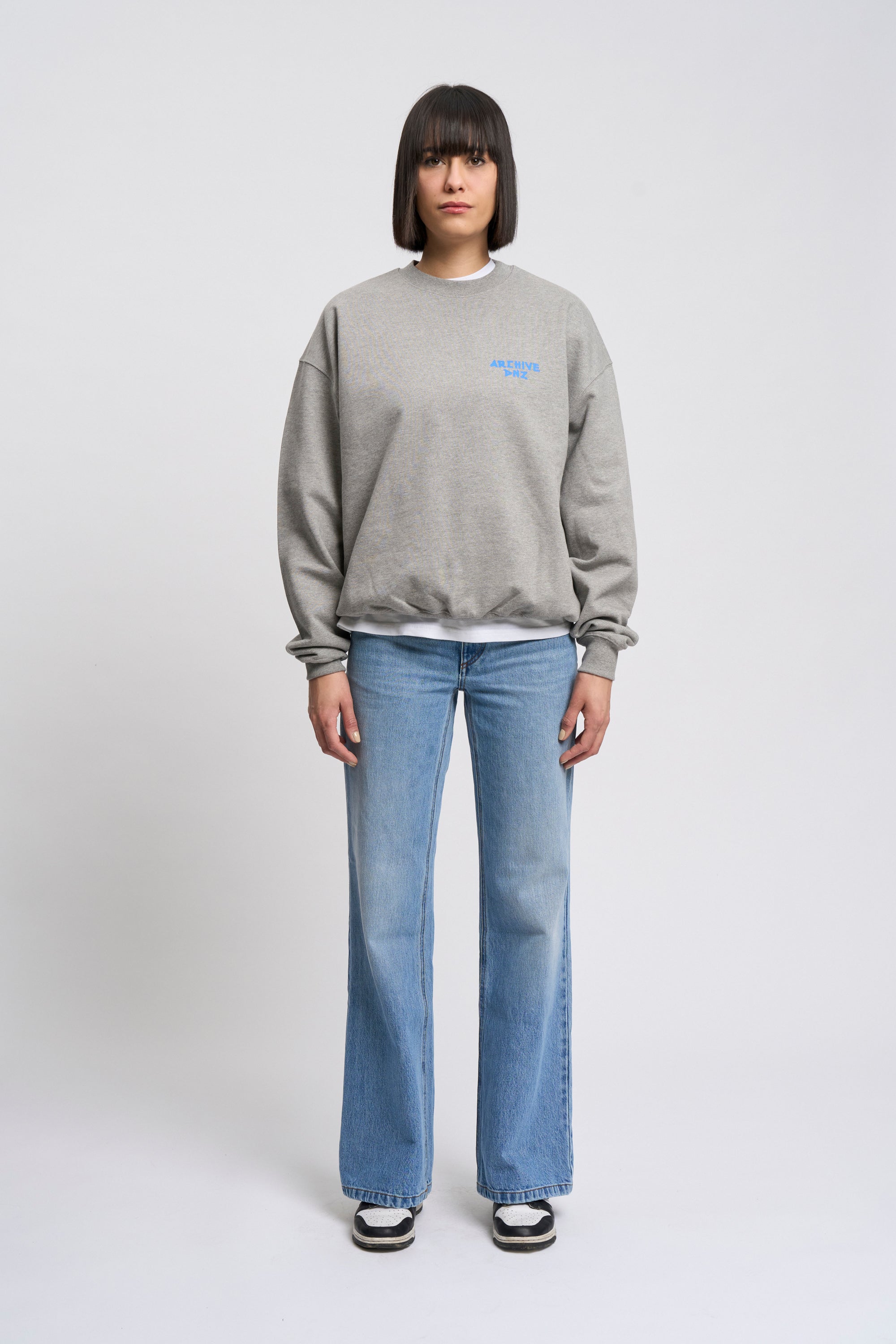 ARCHIVE DNZ LOGO CREWNECK SWEATER - 