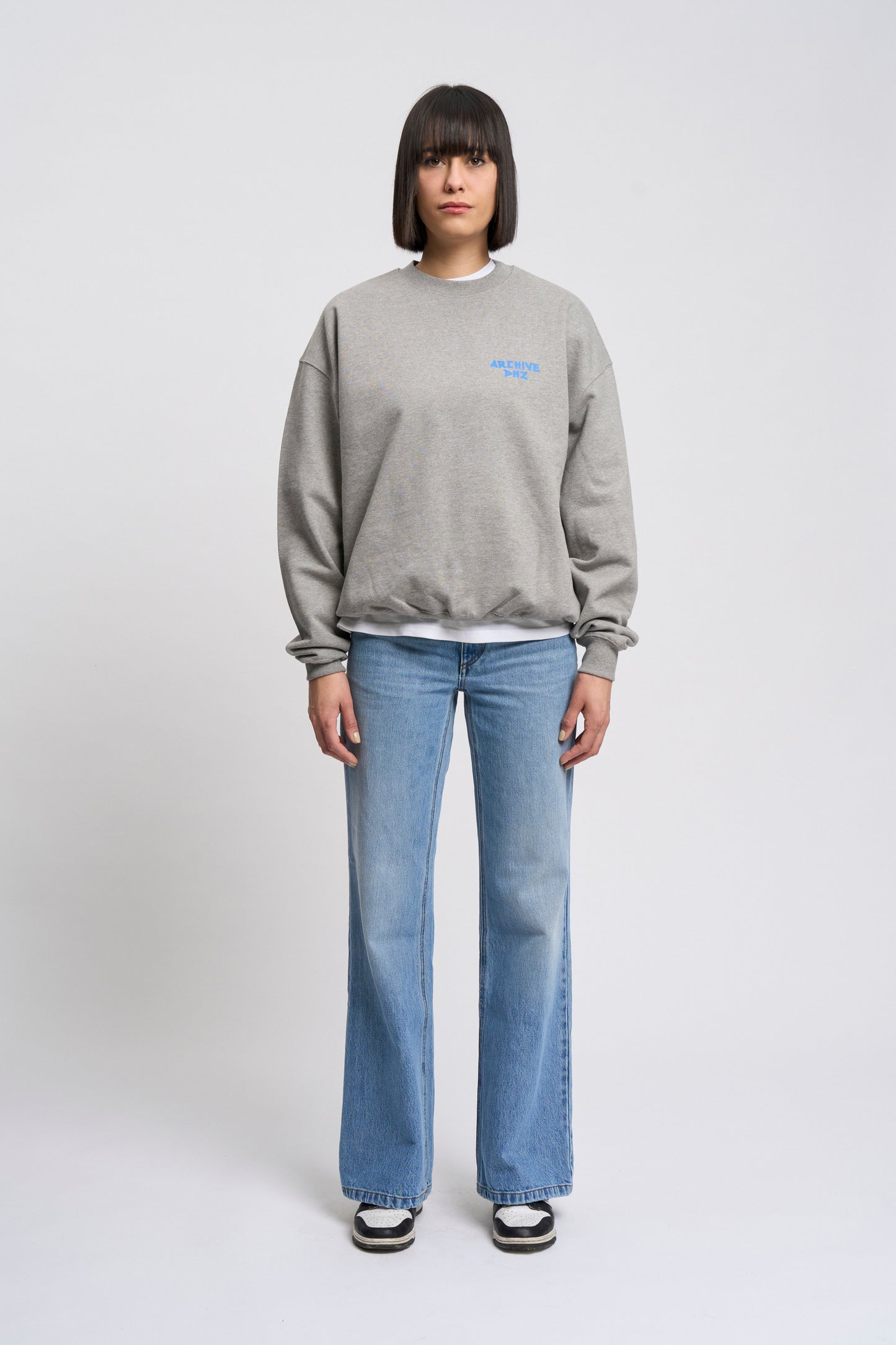 ARCHIVE DNZ LOGO CREWNECK SWEATER - "GIANCARLA"