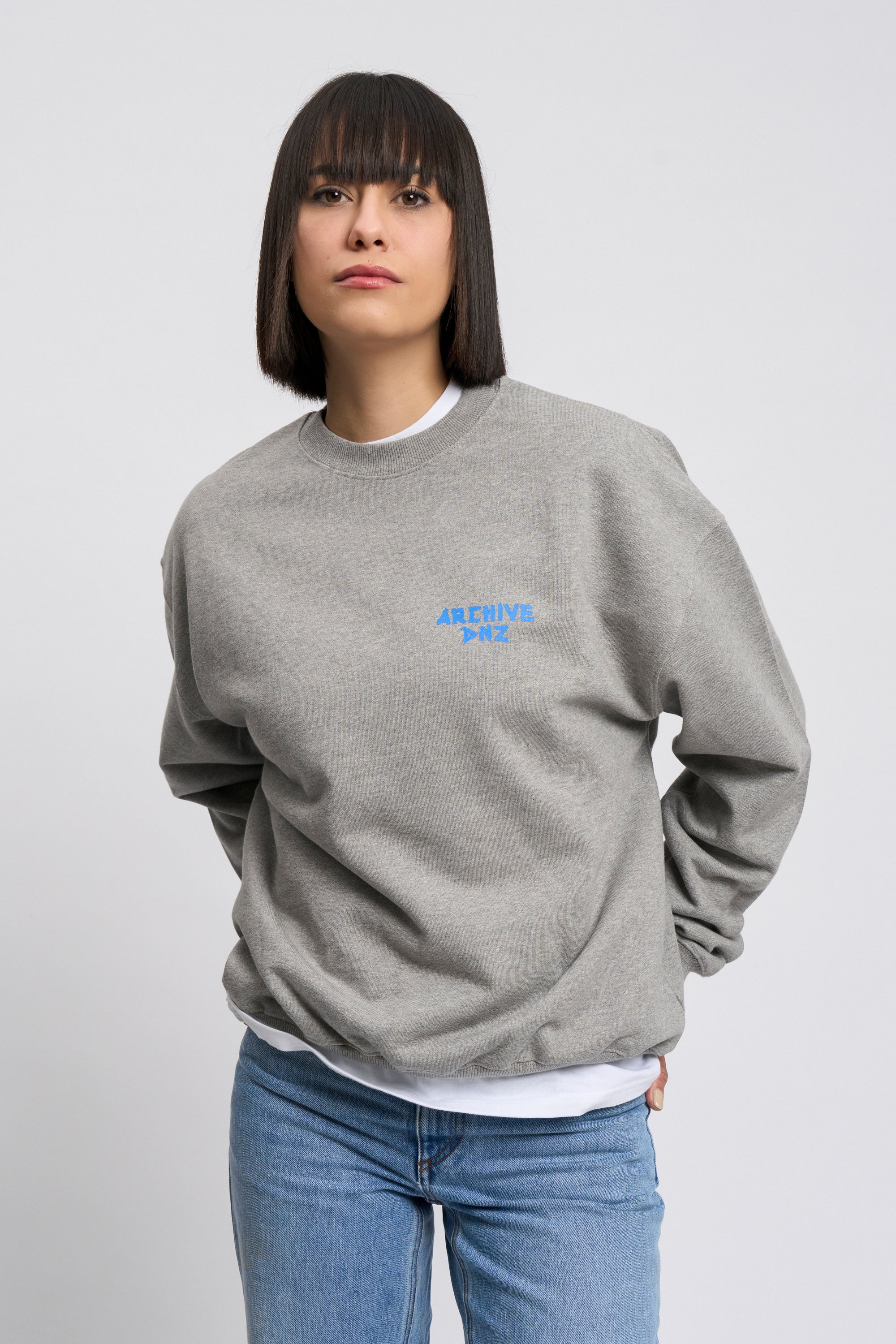 ARCHIVE DNZ LOGO CREWNECK SWEATER - 