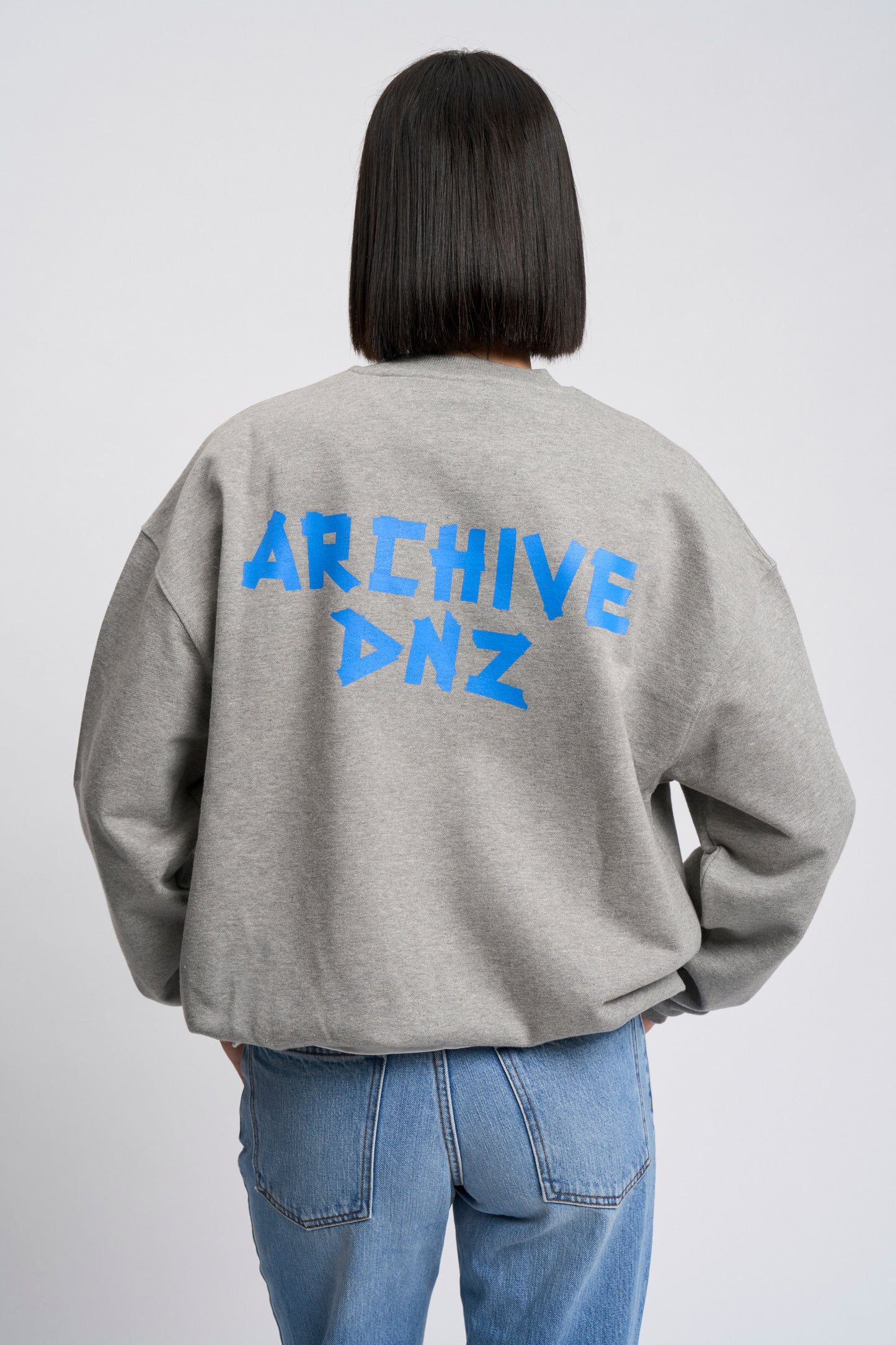ARCHIVE DNZ LOGO CREWNECK SWEATER - "GIANCARLA"