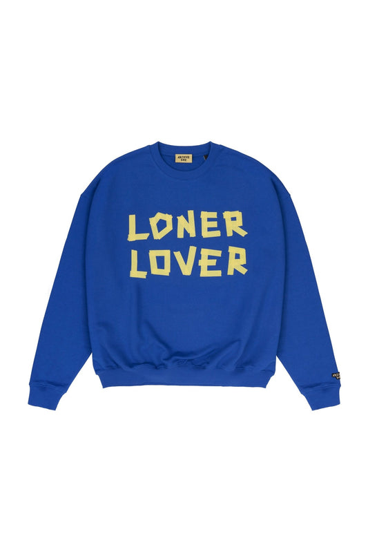 LONER LOVER CREWNECK SWEATER - ARCHIVE DNZARCHIVE DNZARCHIVE DNZS