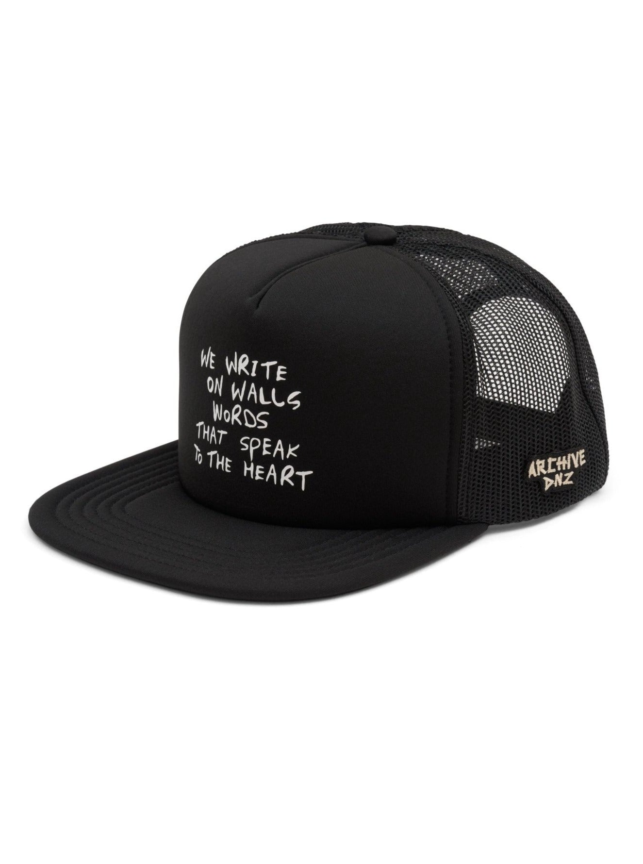 WE WRITE ON WALLS TRUCKER CAP - ARCHIVE DNZARCHIVE DNZARCHIVE DNZ